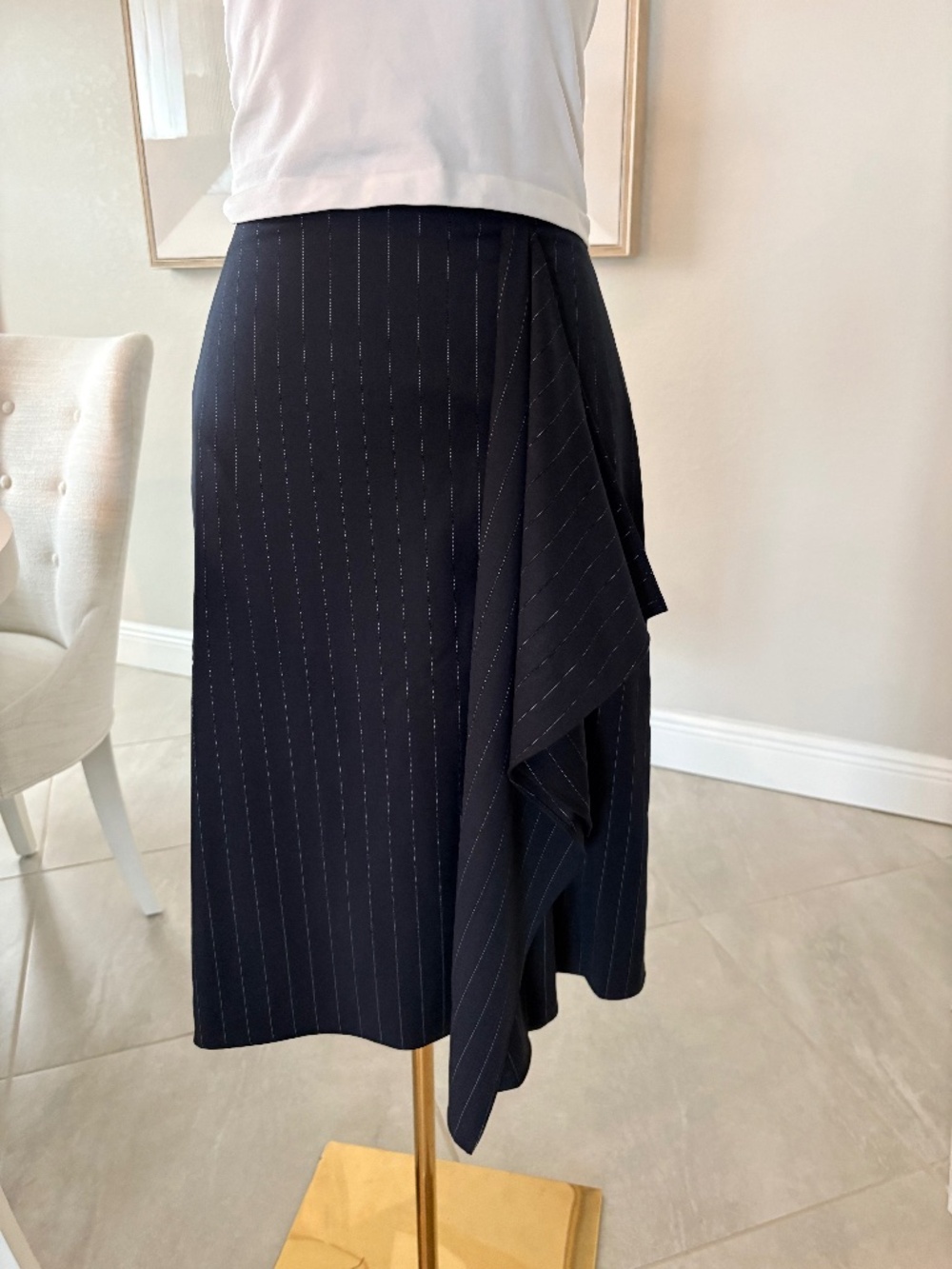 NWT Ann Taylor Pinstripe Skirt